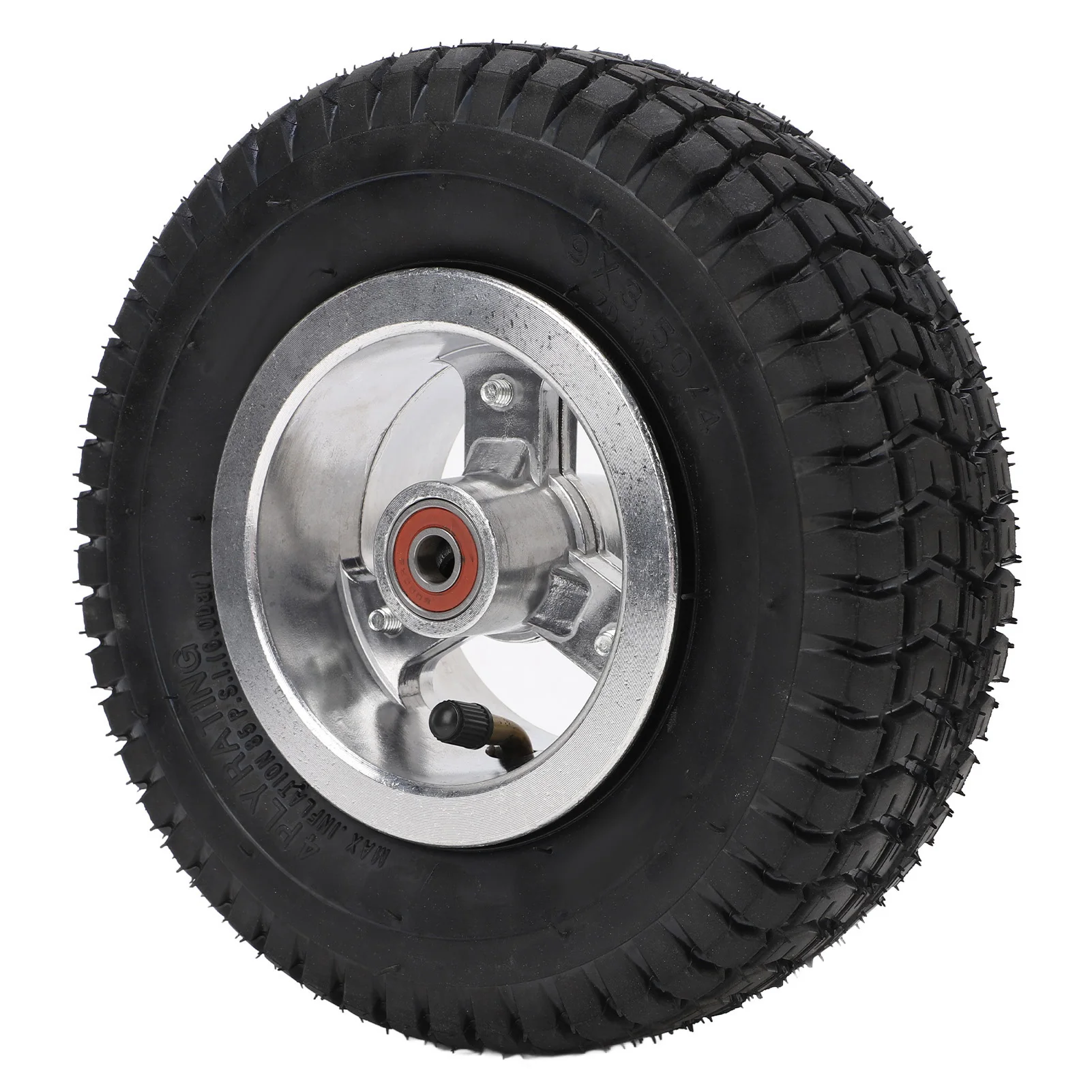 4 Inch Go Kart Tires, 4 Inch Off-Road Tires with Metal Hub, High Traction for Go Karts and Mini Vehicles