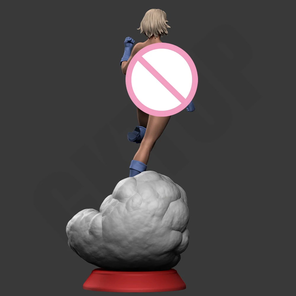 1:24 NSFW Power Sexy Lady 3d Stampa Kit Giocattolo In Resina Gk Non Verniciato Figurine Fai Da Te Statua Smontata Anime Figure Modello di Collezione