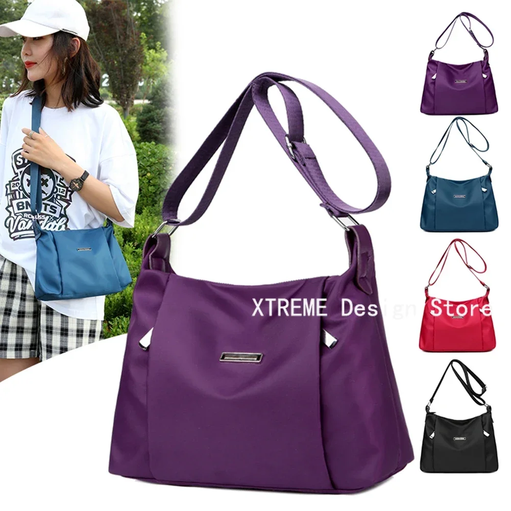 Nylon Women Shoulder Bags Female Handbag Large Capacity Zipper Crossbody Pouch bag for women