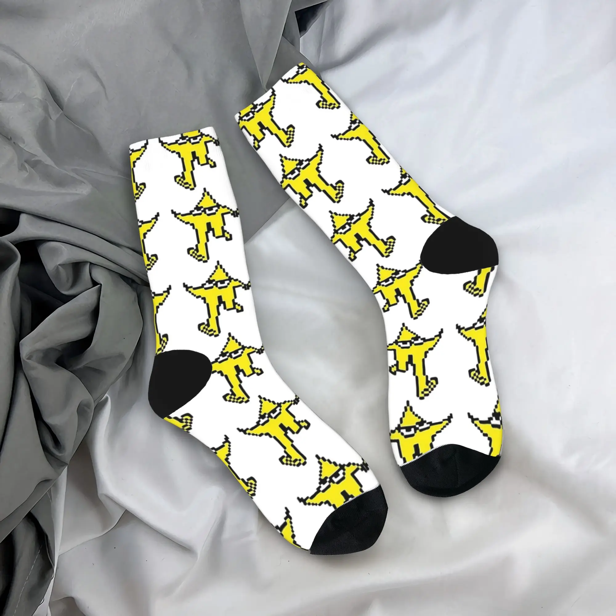 Starwalker Deltarune Stockings  Casual Socks Women Men Medium Soft Socks Autumn Running Sports Design Non Slip Socks Gift