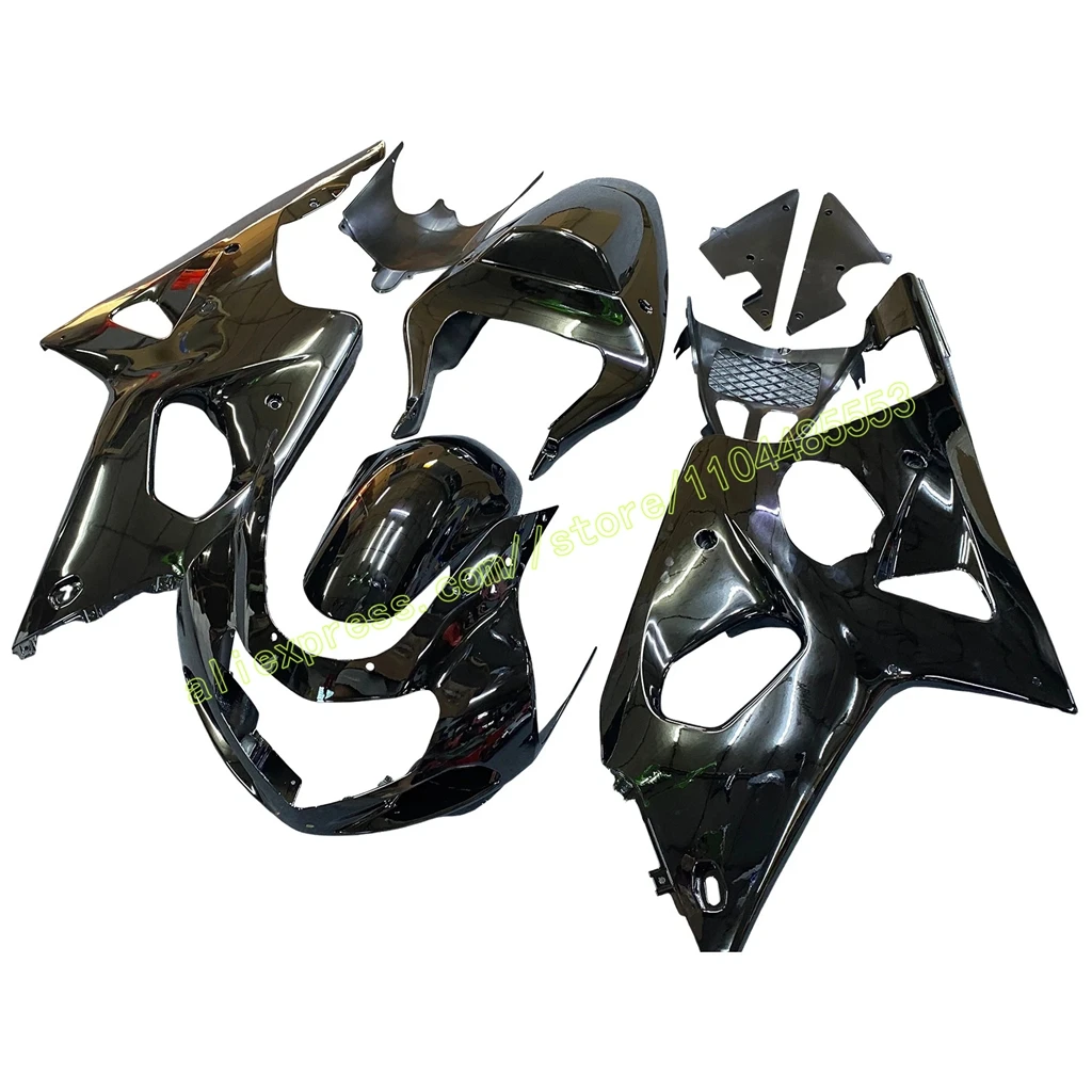 Motorcycle Fairing Kit For Suzuki GSX-R1000 2000 2001 2002 Bike Replacement Parts Sportbike Body Parts | Gloss Metallic Black