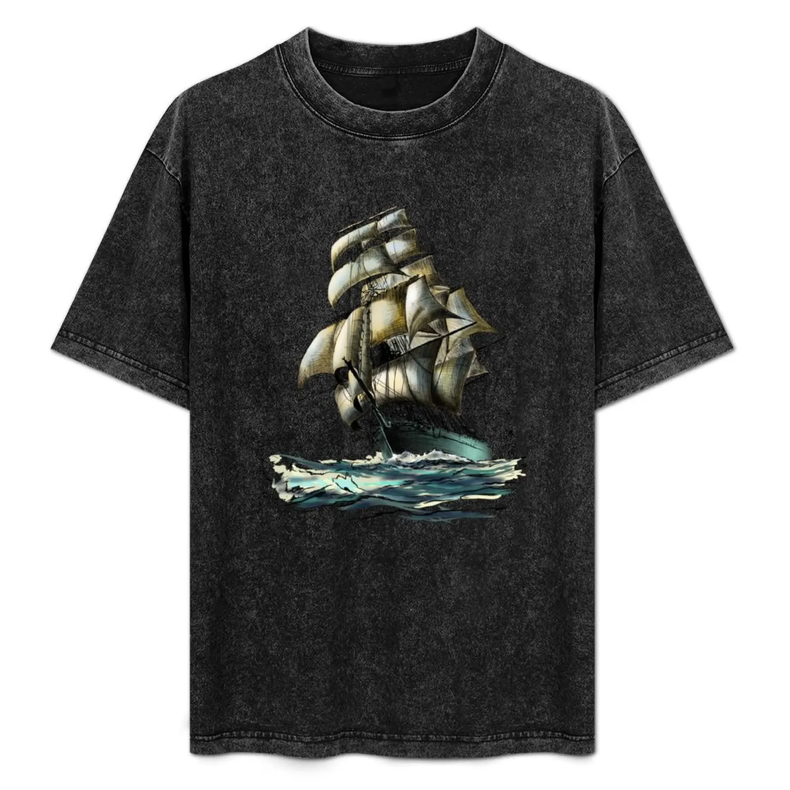 

sailing ship T-Shirt g man t shirts for men t shirts designer T-Shirt