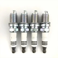 4PCS BKR7EIX 2667 Iridium Spark Plug For Au-di BM-W Be-nz BKR7EIX-2667 Plugs