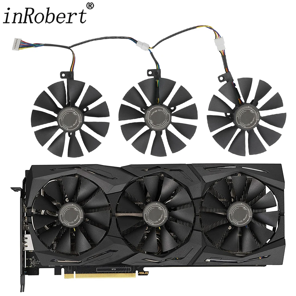 

For ASUS ROG Strix GeForce RTX 2060 2070 Video Card Fan 87MM T129215SH RTX2060 RTX2070 Graphics Card Cooling Fan