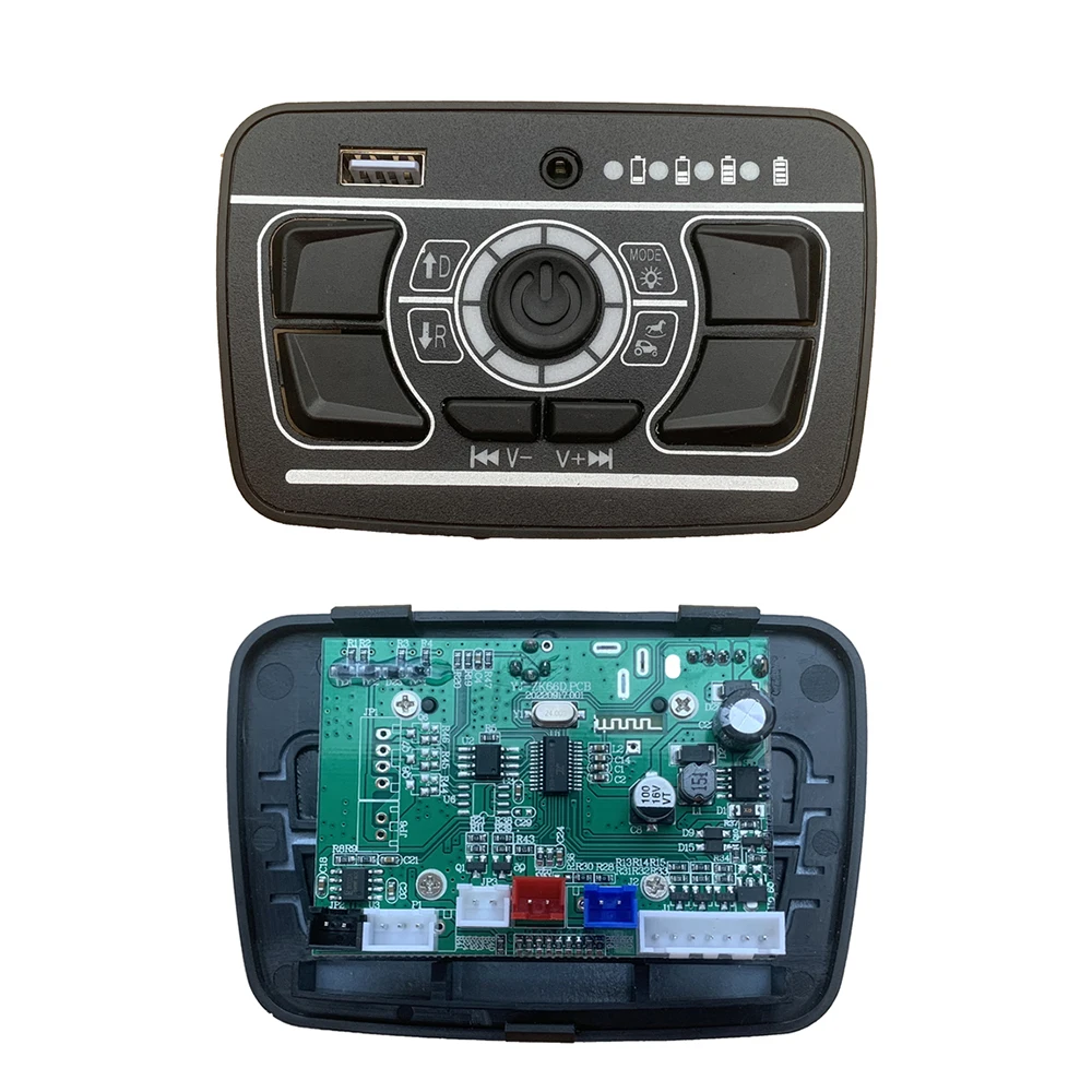 YJ-ZK66.PCB 12V Bluetooth Multifunctional Central Control Panel for Kids Powered Ride on Car Replacement Parts