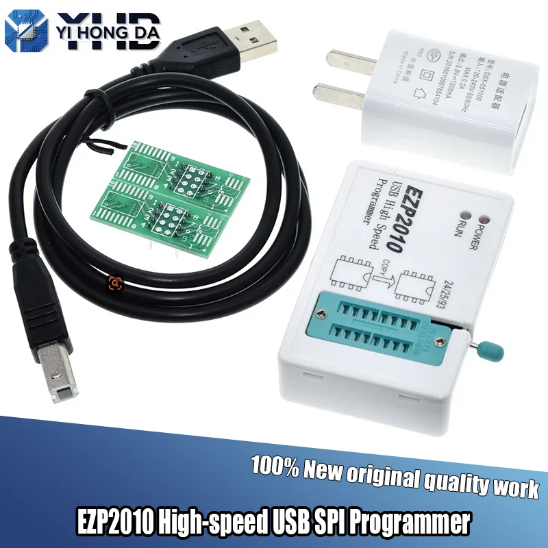 Горячий высокоскоростной USB-программатор SPI EZP2010 с поддержкой 24 25 93 EEPROM 25 Flash BIOS чип