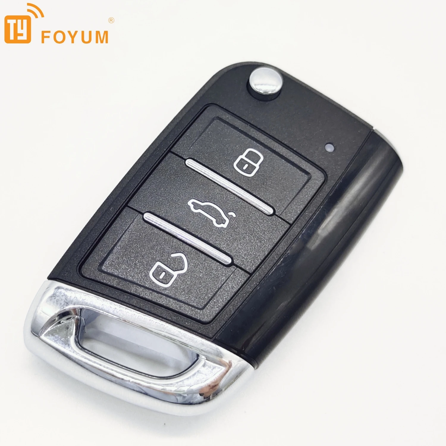 433Mhz Self-Learning Code Remote Control Switch for Fixed-Code Car Keys Wireless Remote Control Transmitter Duplicator White Box