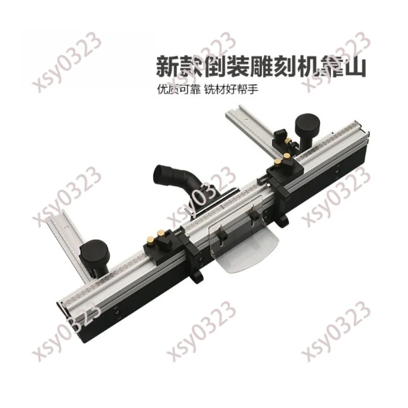 Woodworking Router Edge Trimmer Guide T-slot Grooving DIY Modification Tool