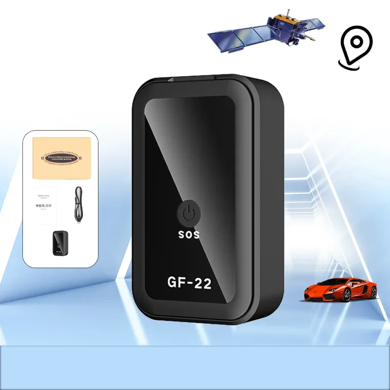 GF-22 Mini GPS Tracker Personal Kids Vehicle Car Real Time Smart Tracking Magnet Adsorption Locator Pet Car Motorcycle Anti-lost