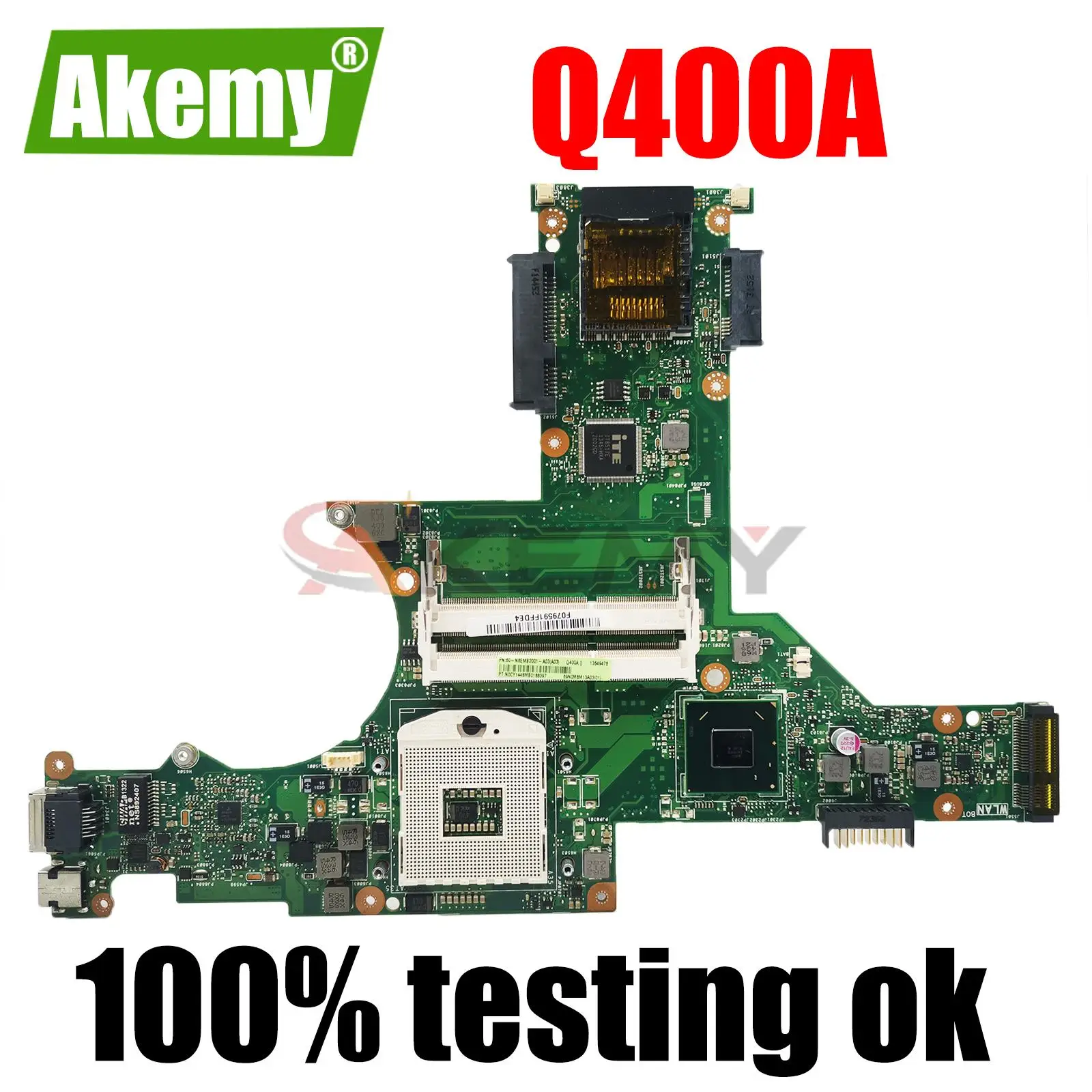 

For ASUS Q400A U47A REV 2.0 SLJ8E DDR3 Notebook Mainboard 60-N8EMB1001-E05 Laptop Motherboard 100% testing ok