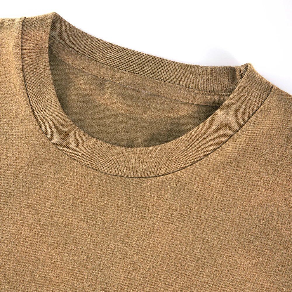 Camiseta con estampado de tinte degradado para mujer, camisetas de manga corta de tendencia, camisetas suaves de verano de gran tamaño, ropa con cuello redondo