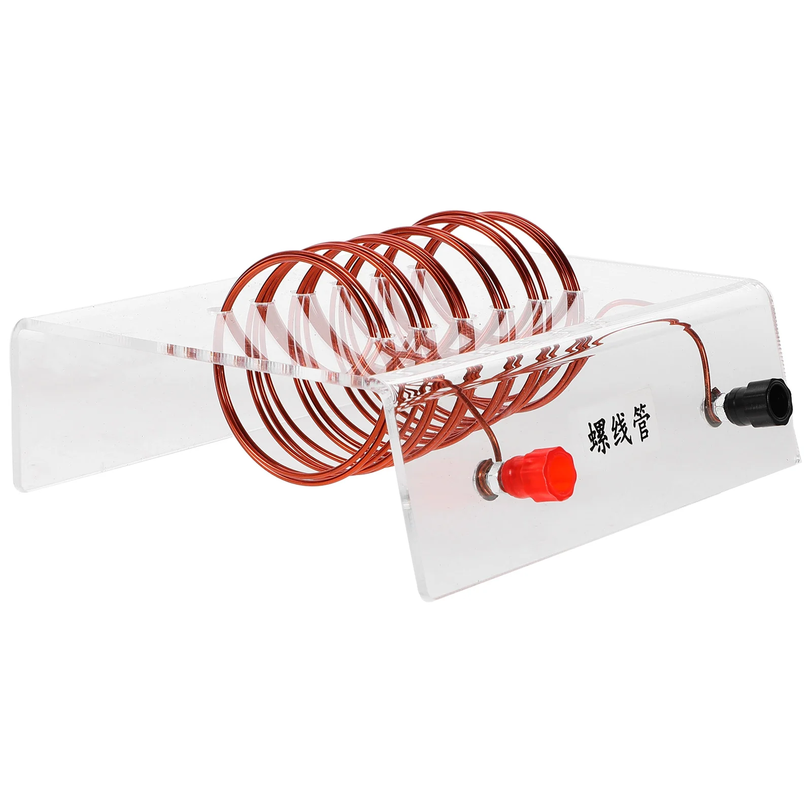 

Solenoid Experiment Physics Model Toy Educational Plaything Kids Students Learning Aid Plastic Copper Science Practical
