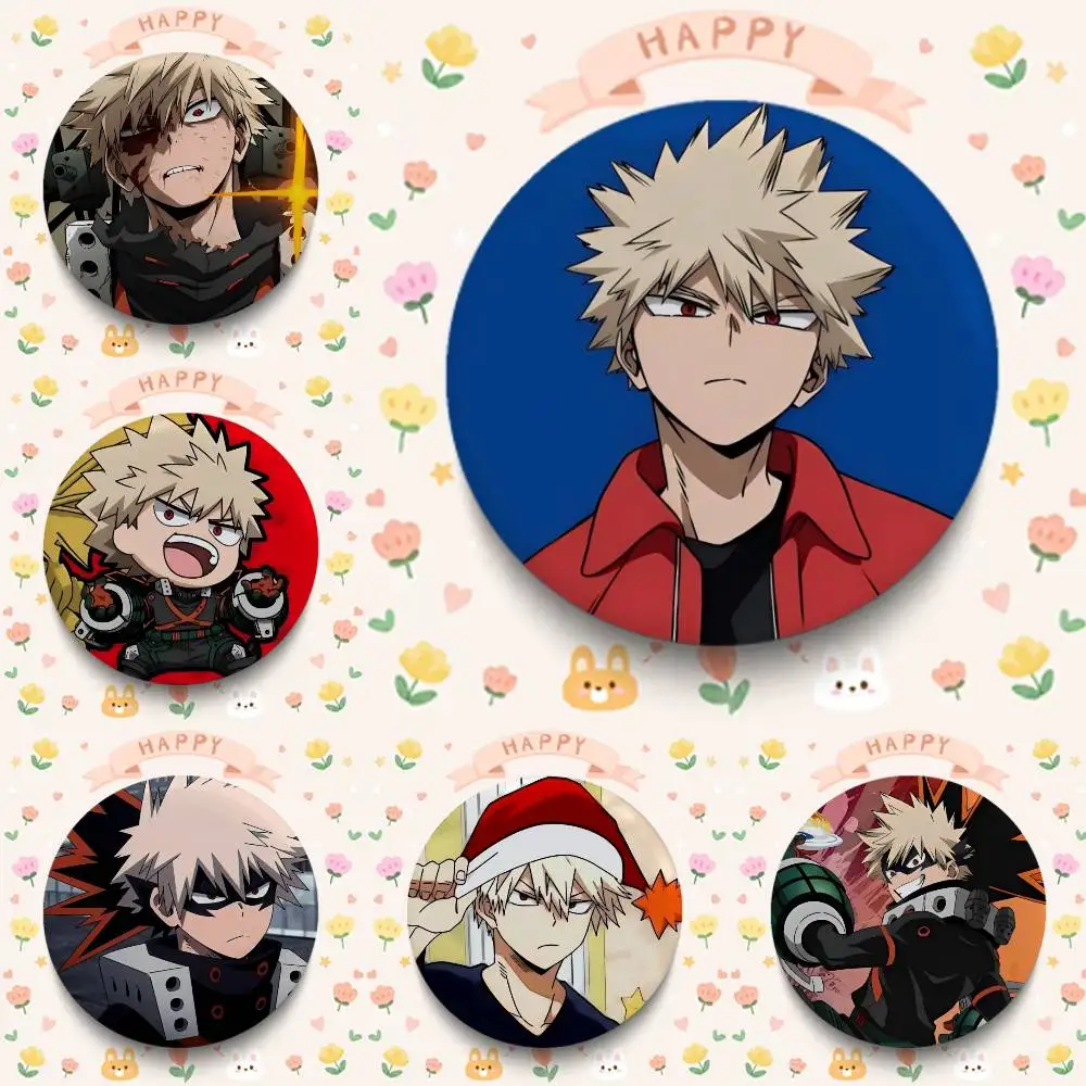 Broches Nuevos de Bakugou Katsuki, Pin de Botón Suave, Divertido y Chistoso, Insignia de Meme de Gnarpy en un Monopatín, Regalos para Coleccionistas Gamers