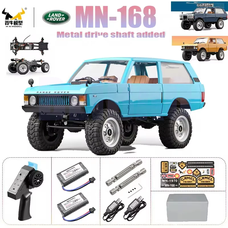 

MN168 New 1:12 First Generation Range Rover Rc Remote Control Vehicle All Terrain Crossing Climbing Vehicle with Door Bridge