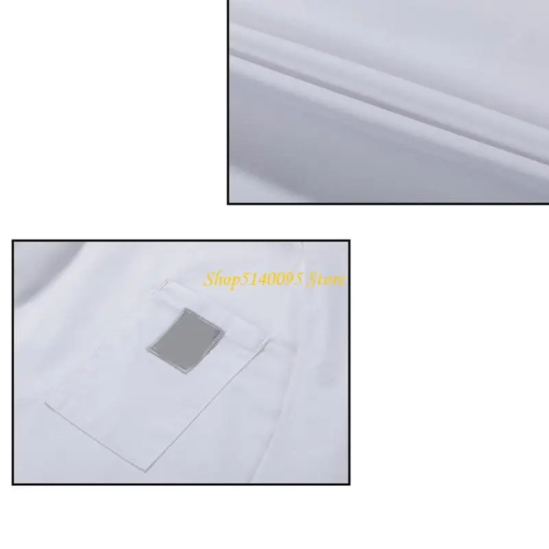 Dxae Women Men Chefs Coat Hotel Restaurant Shirt Uniform Sleeves Classical Chefs مع الأزرار التقليدية