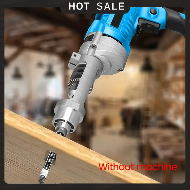 

24-Hour Delivery 2X Square Hole Drill Bit Adapter Drill Bit Fixing Bracket Attachment Joint Mortiser Bit For Hand Electric Drill