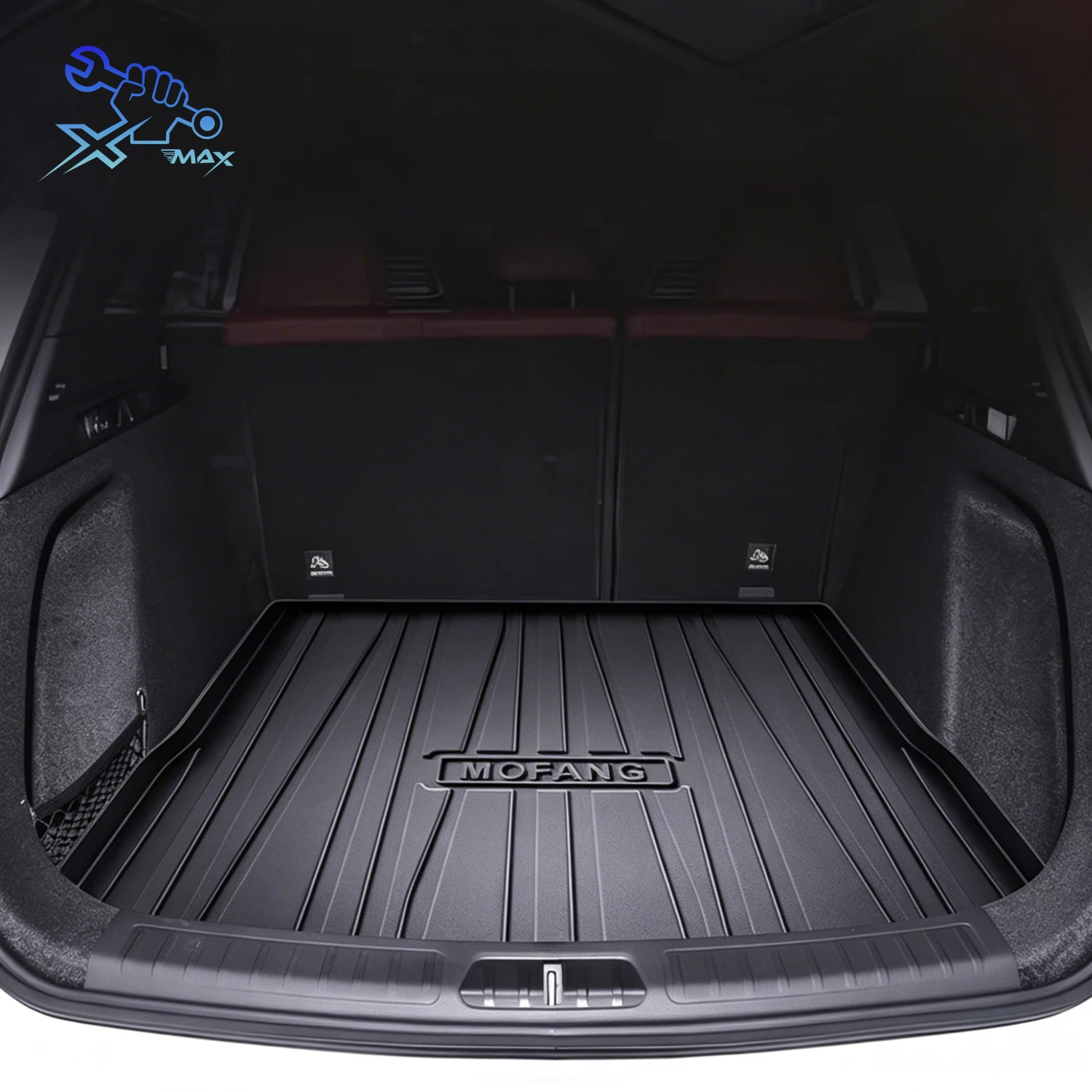 For BAIC Beijing Motor 2022-2026 TPE Car Trunk Mat Custom Fit Trunk Liner All Season Cargo Mat Trunk Protection Mat Waterproof