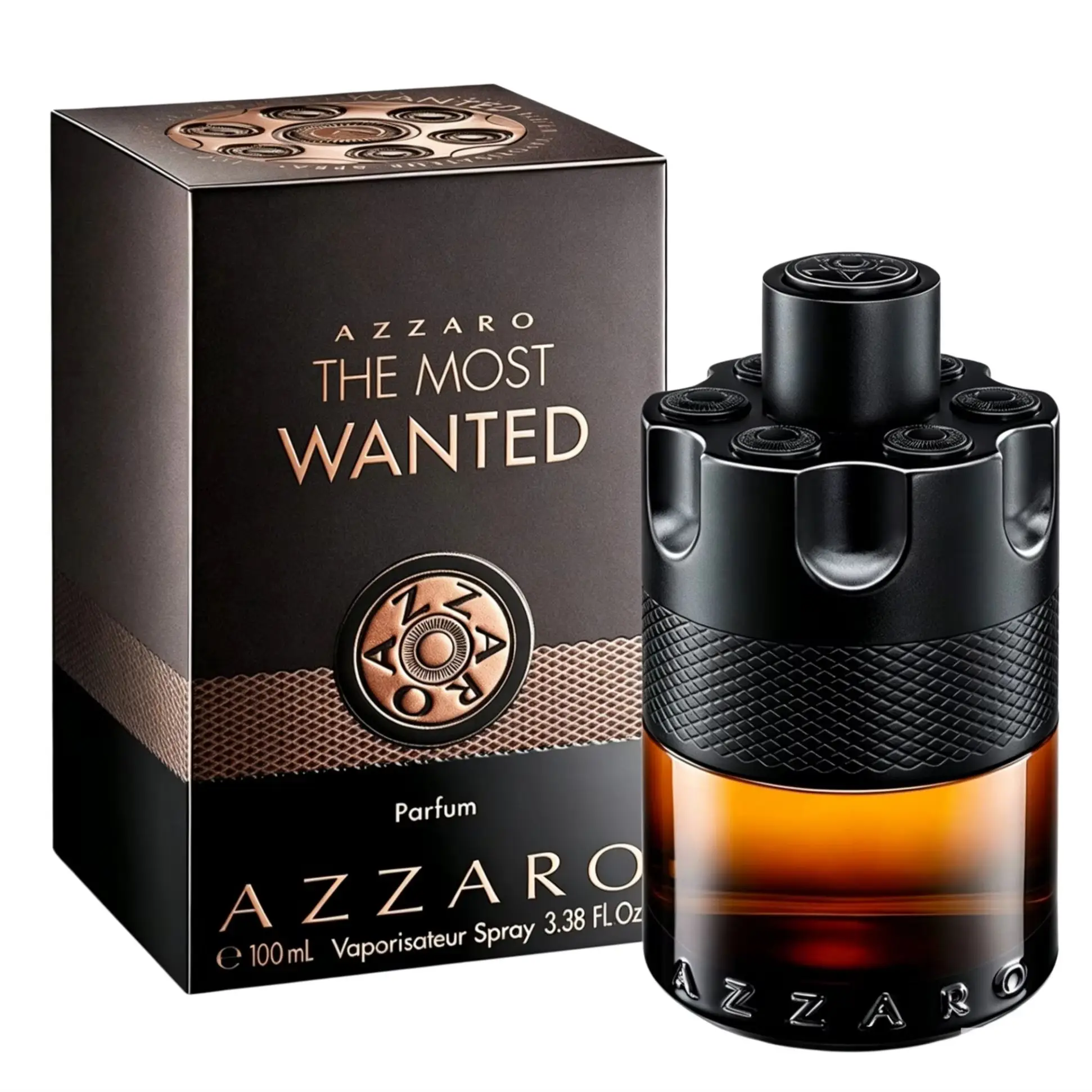 Azzaro The Most Wanted Parfum - Intense Cologne für Männer - Würziger und Verführerischer Duft für Romantische Abende - Langanhaltende Wirkung - Unwiderstehliche Luxus-Parfüms für Männer 100ml