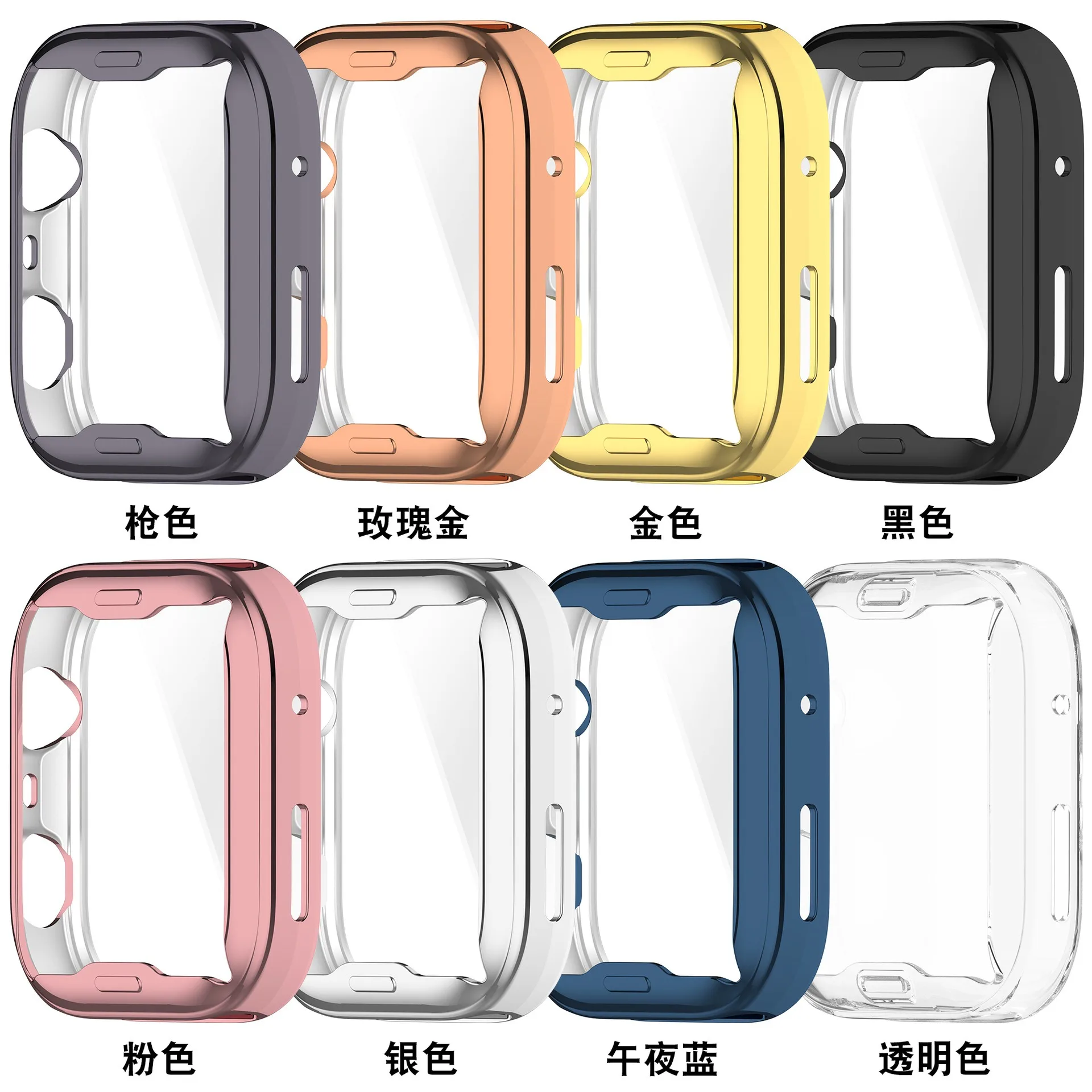 Custodia morbida in TPU per Huawei watch Fit 4 4pro custodia per smartwatch Protezione per schermo a copertura totale Paraurti per accessori Huawei Fit4