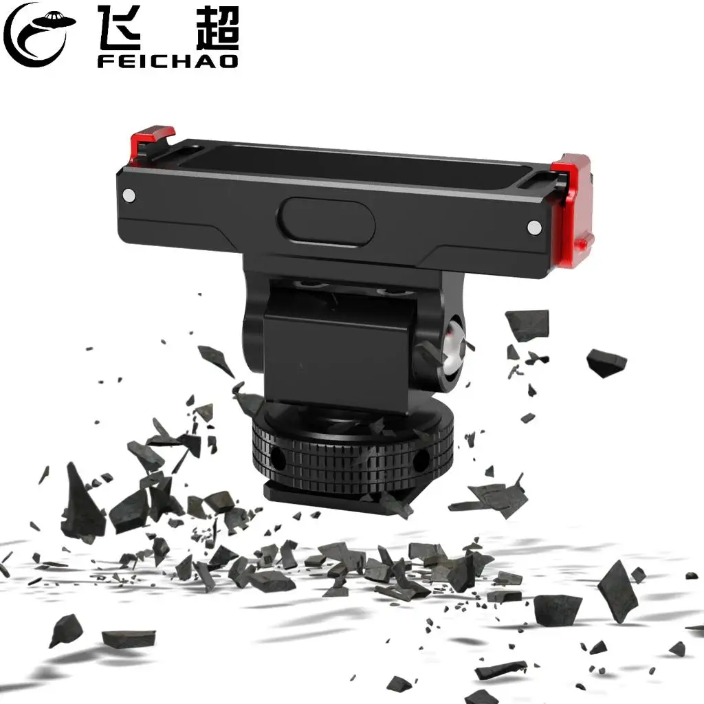 180 °   เอียง 360 °   หมุน Magnetic QUICK RELEASE ชาร์จอะแดปเตอร์ฐาน 1/4 ด้าย Cold Shoe Mount สําหรับ Insta360 GO 3S/3 กล้อง