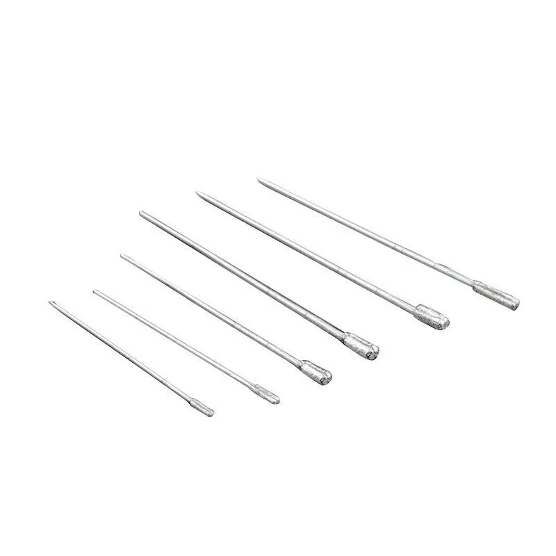 Forets à pointe revêtue pour bijoux, céramique, Jade, Agate, verre, ambre, perçage pour outils 1mm 1.3mm 1.5mm 1.8mm 2mm 2.2mm