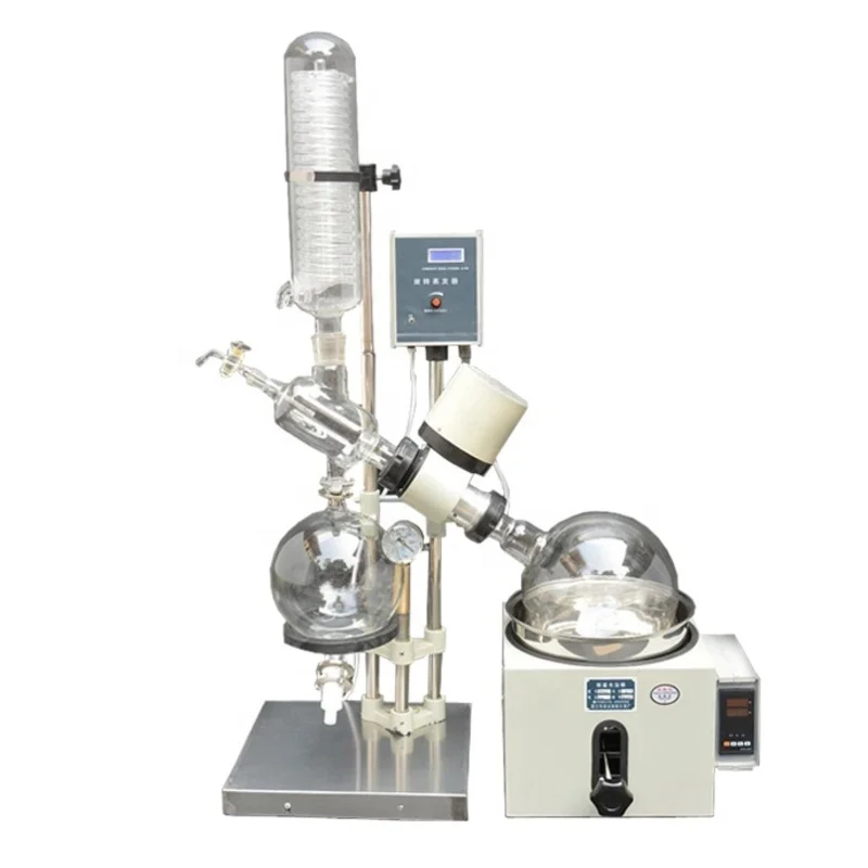 1 2 5l Rotary Evaporator Rotavapor Lab Essential Oil Distillation Machine Rotary Evaporator Rotovap