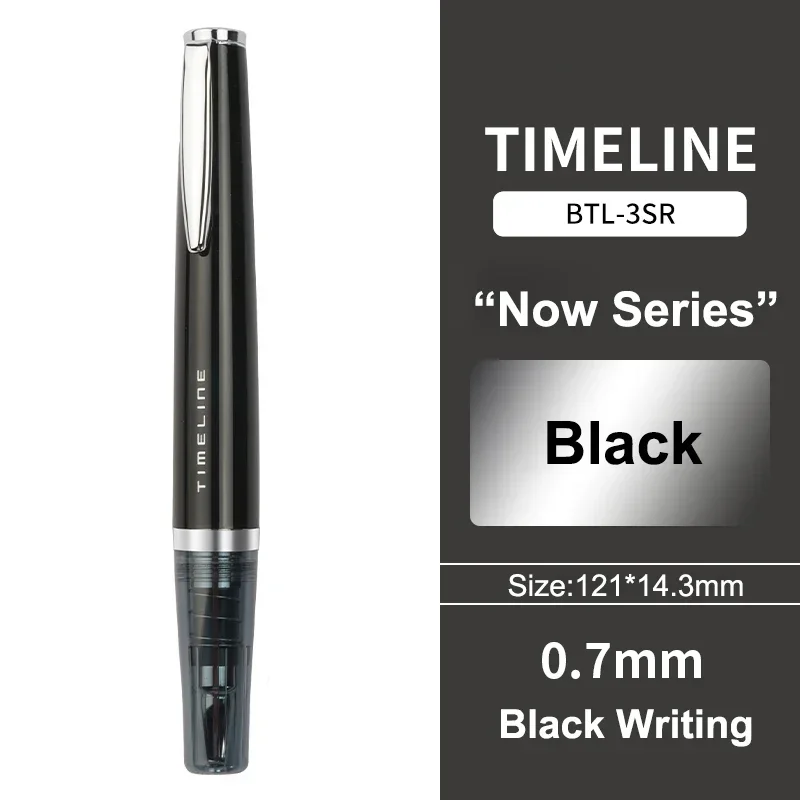 PILOT TimeLine Advanced Signature Ballpoint Pen BTL-3/5SR Metal Bead Pen 07mm Future/Now Series Business Writing School Supplies
