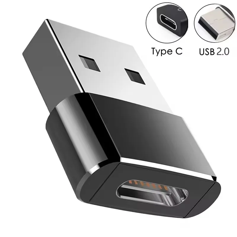 10A OTG USB Type C Female To USB A Male Adapter 240W Converter Adaptador For Xiaomi 13 12 Pro Samsung S23 Iphone 14 Oneplus 9