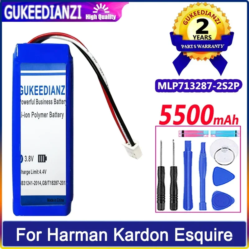 

Аккумуляторная батарея MLP713287-2S2P HK12 5500 мАч для Bluetooth-динамика Harman Kardon Dodge