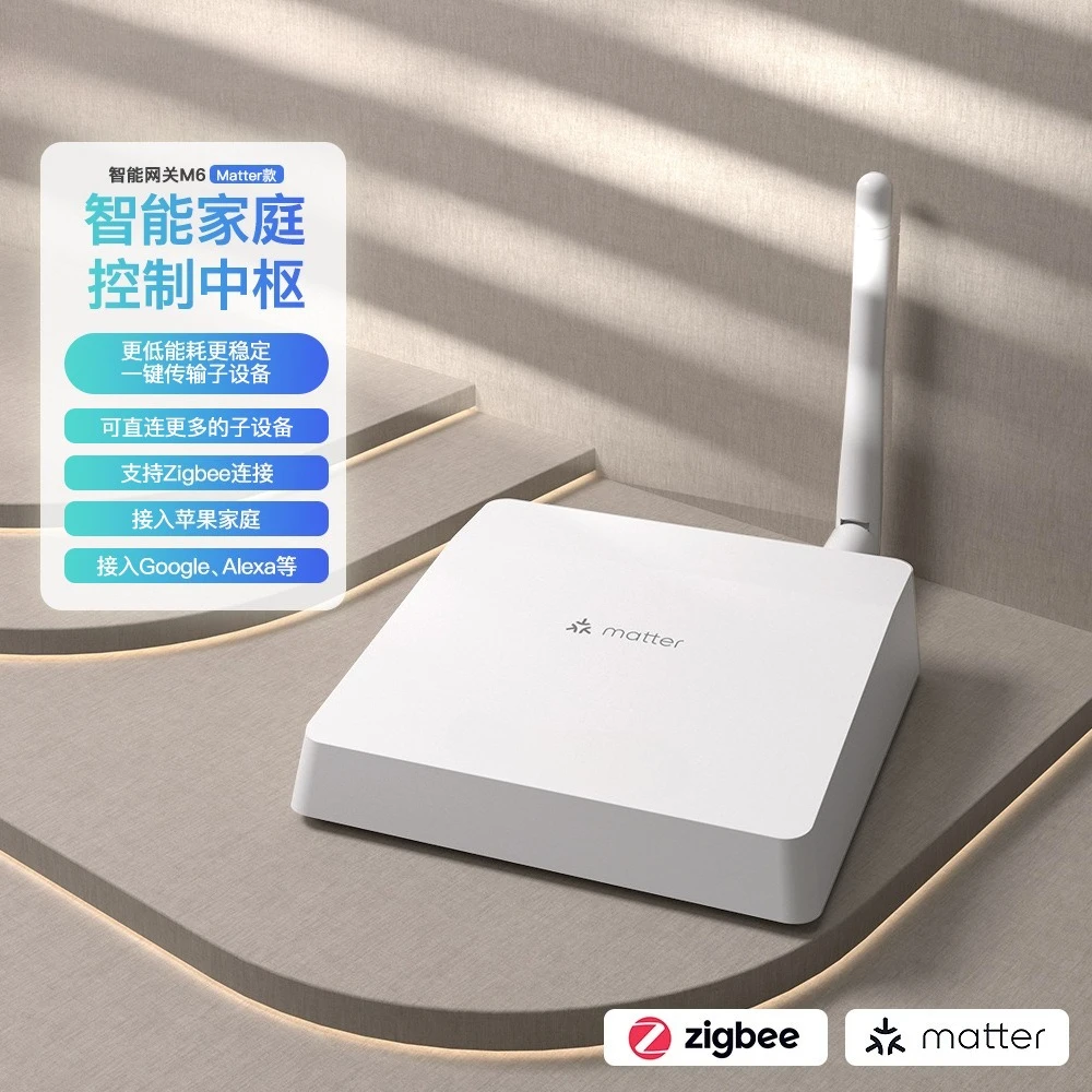 

Whole house coverage matter gateway graffiti zigbee with antenna gateway homekit smart wired hub