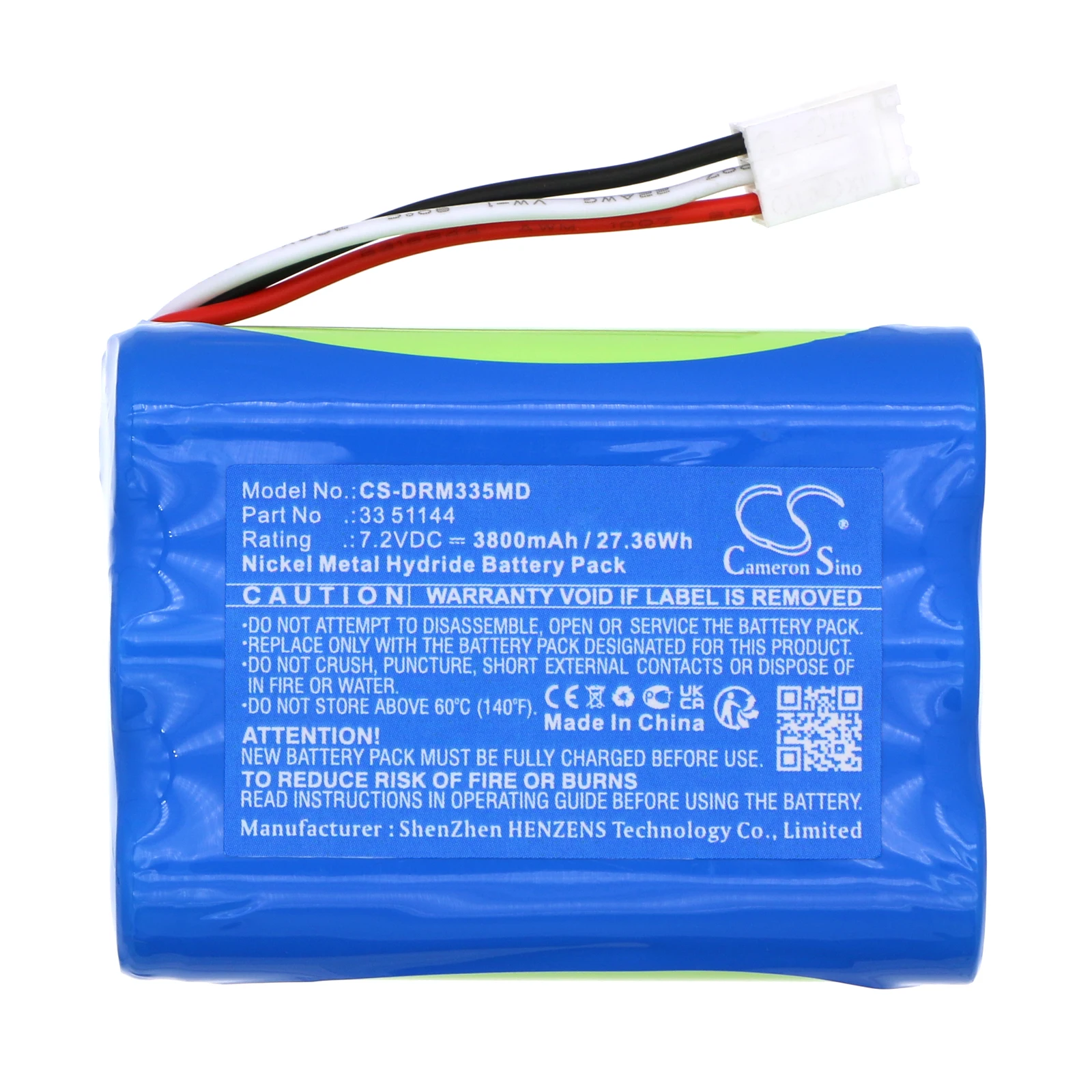 Drager pss、merlin 33、51144、3800mah、27.36whのcs交換用バッテリー