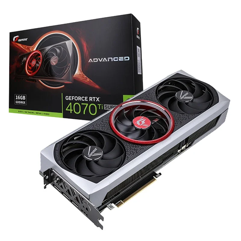 Auf Lager iGame GeForce RTX 4070 Ti SUPER Advanced OC 16 GB Gaming-Grafikkarte