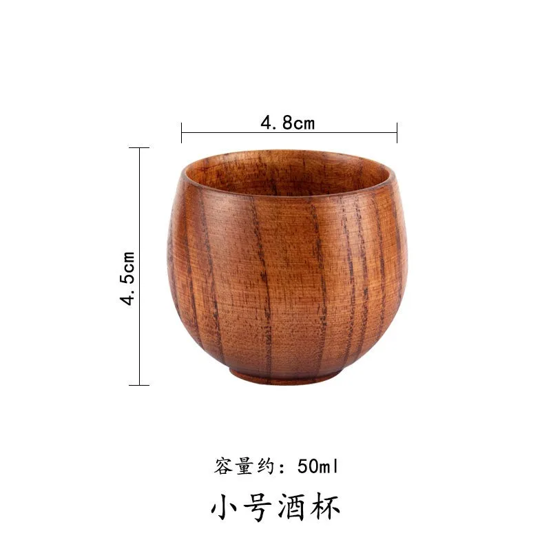 

Wooden Big Belly Cups Handmade Natural Spruce Wood Cups Beer Tea Coffee Milk Water Cup Kitchen Bar Drinkware for Kitchen