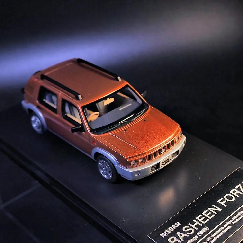 Hi-store ブランド 1/43 スケール レジン モデルカー 日産 ラシーン フォルツァ S パッケージ (1998) シミュレーション ダイキャスト車両 グッズ デコラ