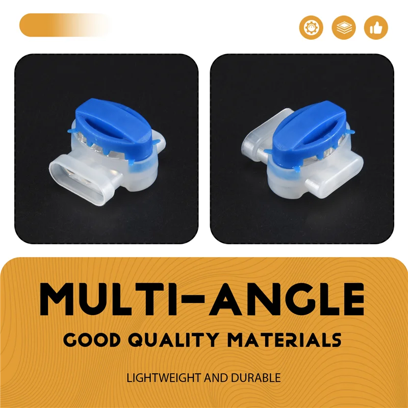 Conectores de cabo AY03-30PCS para cortadores de grama robóticos, conector de fio de cabo de conexão à prova d'água com enchimento de gel