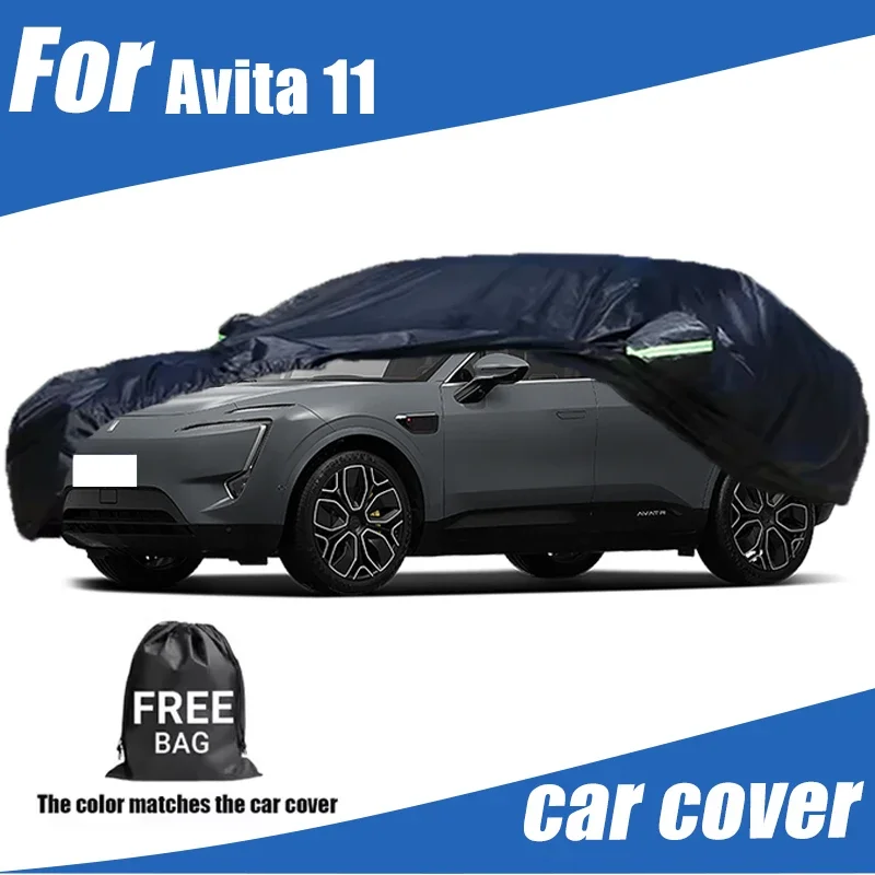 

For Avita 11 All-Season Car Cover Waterproof Dustproof UV Proof Snowproof Scratch Resistant Full Protection Car Accessories