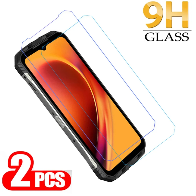 2PC 9H HD Protective Glass Cover For Doogee V Max Tempered Glass Screen Protector Phone Film For Doogee V Max Pelicula De Vidrio