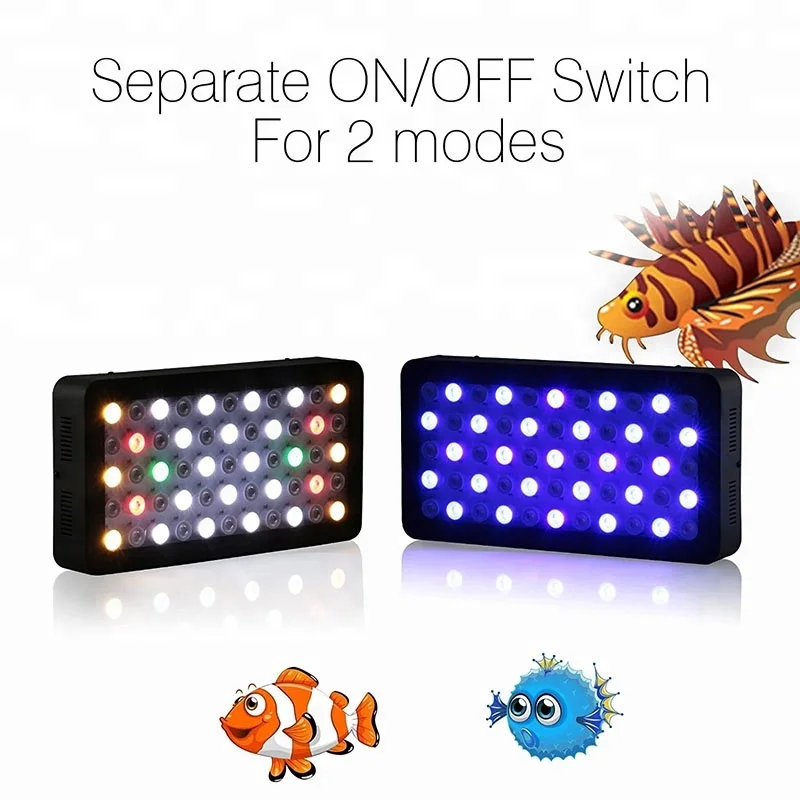 

Coral Aquarium Aquatic Lamp Energy-saving Lamp LED Lamp Lighting Manual Dimming Algae Explosion Chandelier
