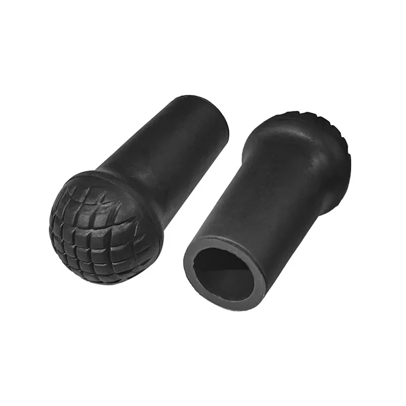 

5 Pcs Outdoor Cane Accessories with Round TPR Foot Covers and Anti Slip Foot Pads