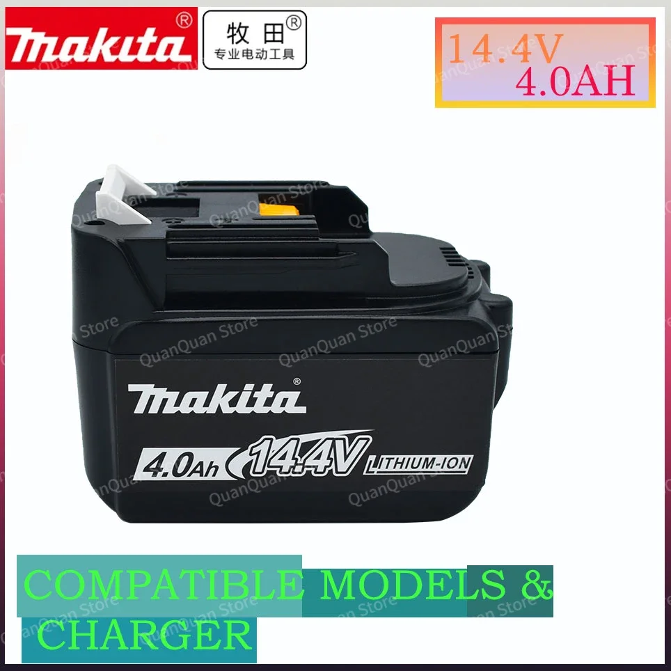 

Makita 14.4V 4000mAh BL1430 BL1415 BL1440 196875-4 194558-0 195444-8 4.0Ah 14.4V Makita rechargeable battery for LED indicator