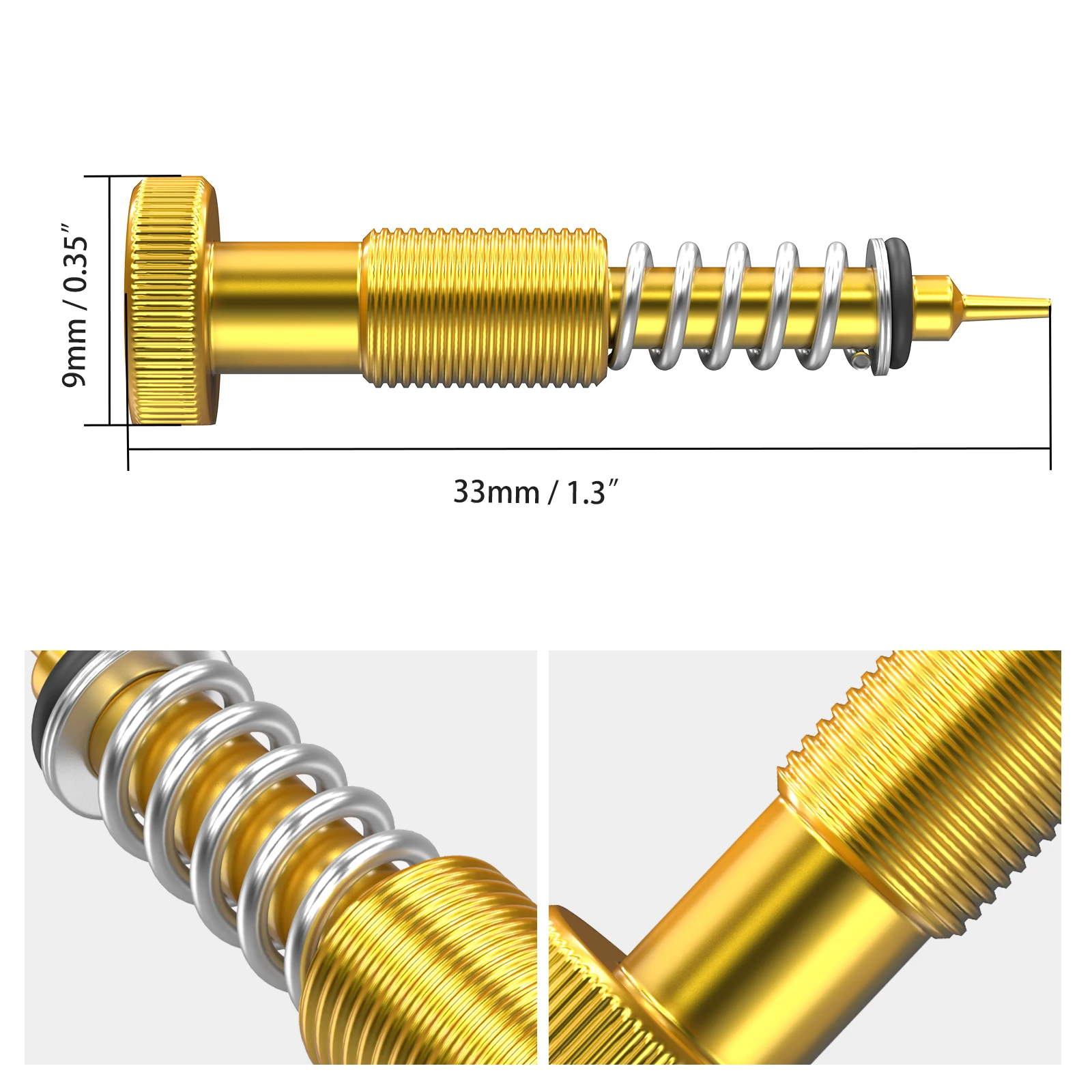 NICECNC For Suzuki 2000-2024 DRZ400S DRZ400SM DRZ DR-Z 400S 400SM Motorcycle Carburetor Fuel Screw 2023 2022 2021 2020 2019 2018