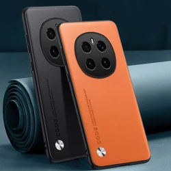 Luxury PU Leather Case For Honor Magic 7 Pro 5G 7Pro Back Cover Matte Silicone Full Protection Phone Case For Honor Magic7 Pro