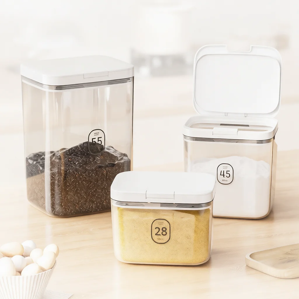 Mutfak Gıda Saklama Kabı Hava - Kitchen Baking Storage Containers incelemesi ve fiyatı