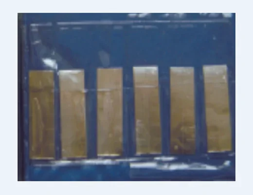 

C-type Magnetic Particle Testing Standard Sensitivity Test Specimen