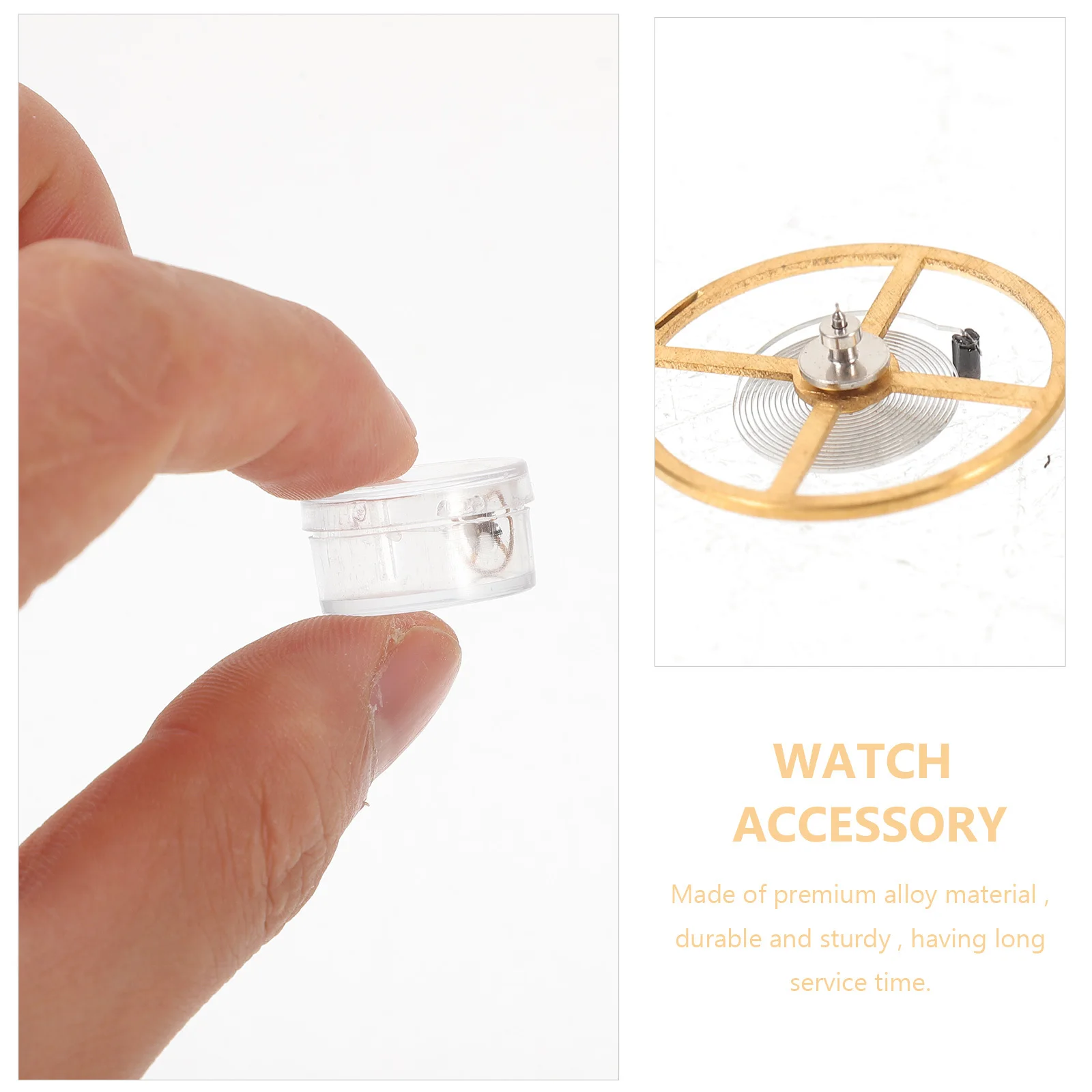 

Sturdy Alloy Watch Balance Wheel Replacement Wear-Resistant Professional Part Easy Install Durable Lightweight Accessory For