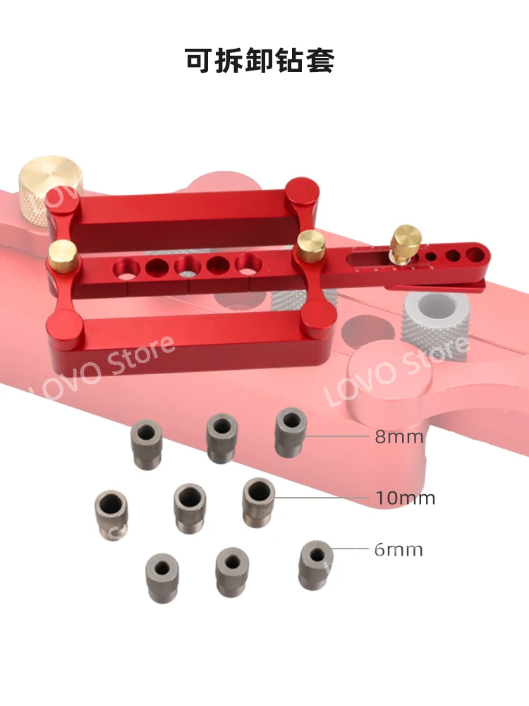 Woodworking aluminum alloy high-precision automatic dividing log tenon puzzle   punch