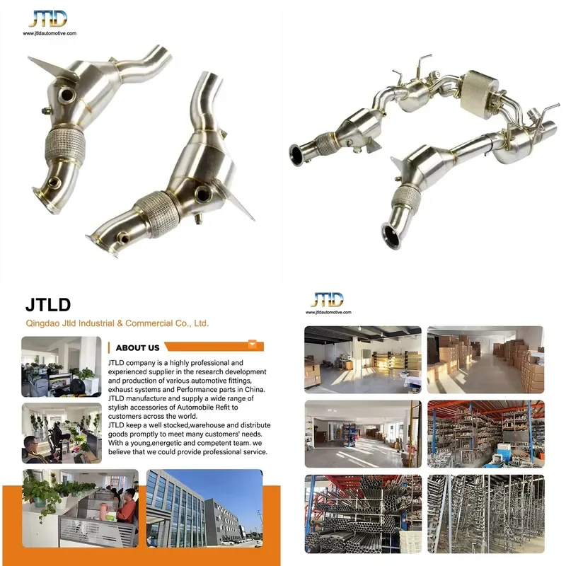 Lightweight Titanium Valved Catback Exhaust System With Vehicle Fitment for Ferrari F8 Tributo Spider 3.9L V8 Easy