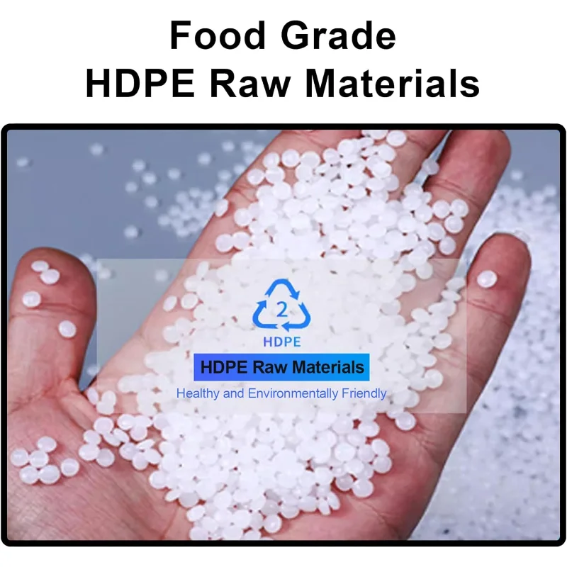 Large Capacity Water Container Plastic Water Tank with Faucet and 3M Water Pipe, Heavy Duty Water Storage Carrier Portable