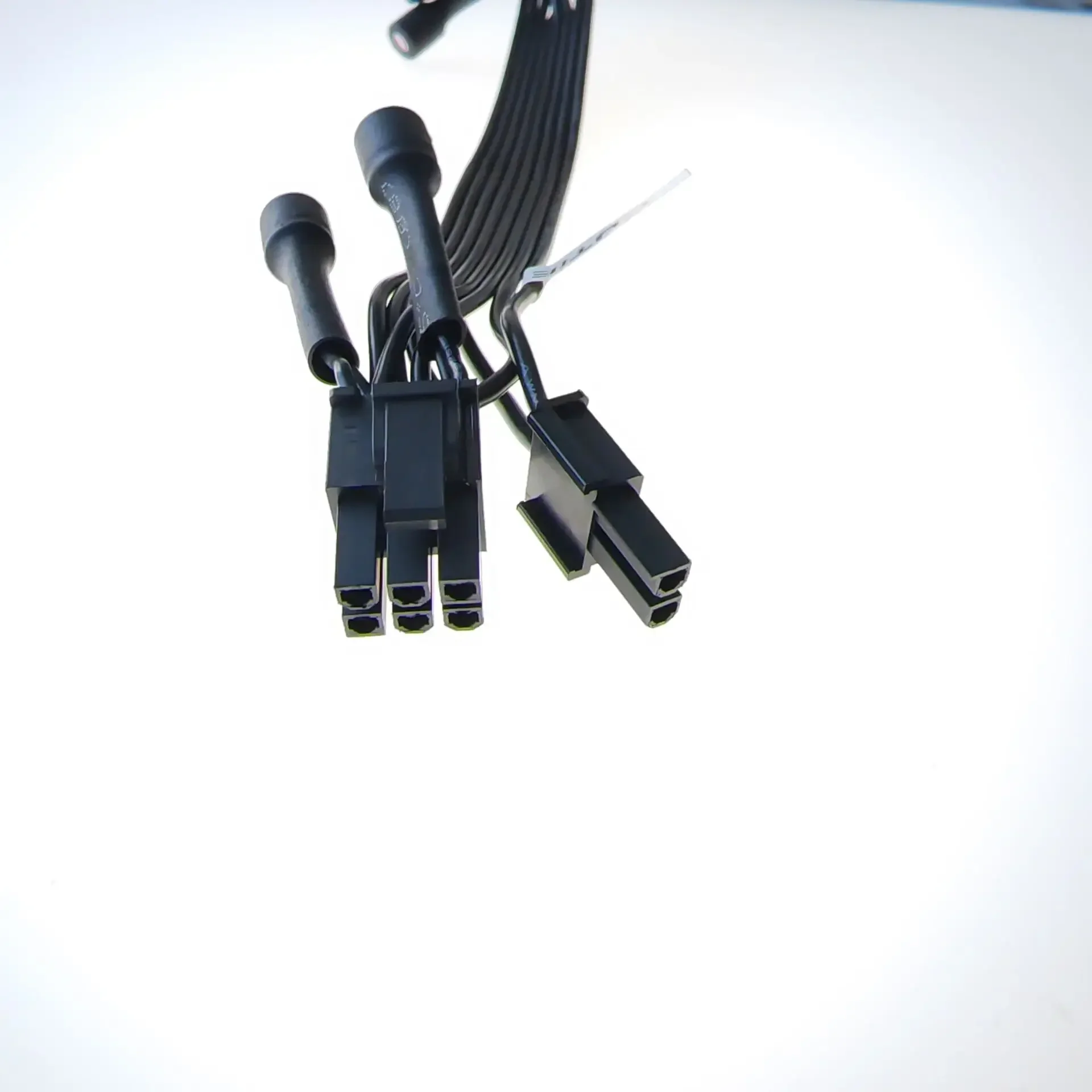 컴퓨터 PCI-E GPU 8 핀 6 + 2 6 핀 전원 연장 케이블 4 커패시터 필터 포함, 그래픽 카드 감소 Squeal 20CM