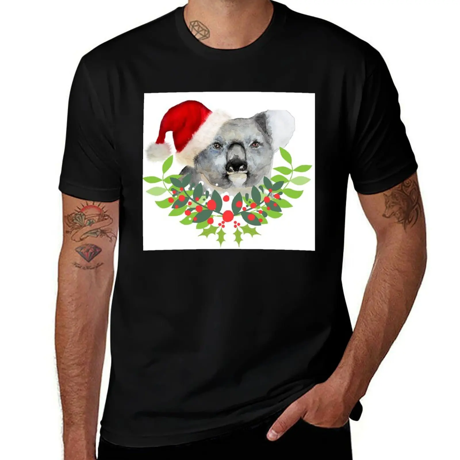 

Koala Santa 2020 T-Shirt man t shirt graphic T-Shirt
